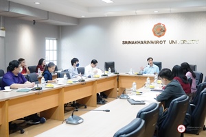 ประชุมคณะทำงานจัดทำข้อมูลสนับสนุนการจัดอันดับเพื่อเป้าหมายการพัฒนาที่ยั่งยืนของมหาวิทยาลัย ครั้งที่ 1/2568